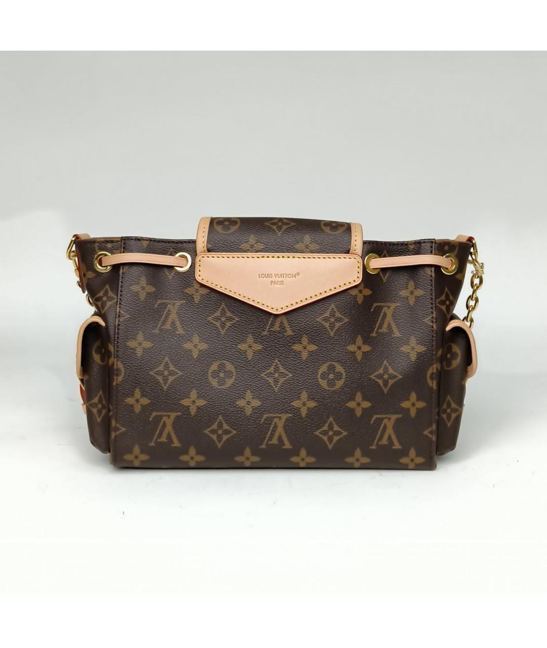 LOUIS VUITTON Коричневая сумка через плечо, фото 4