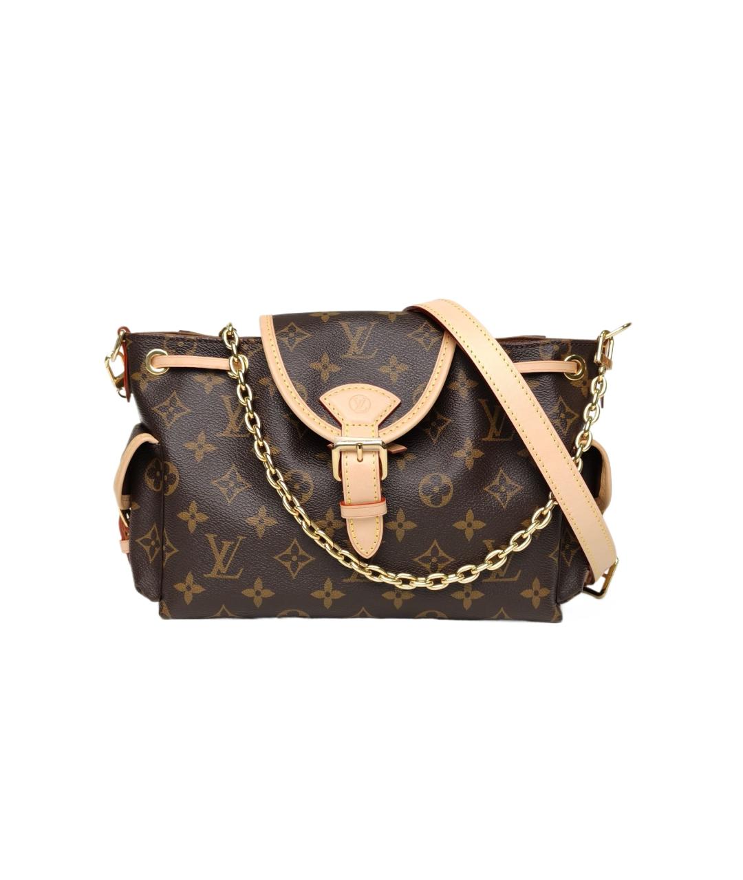 LOUIS VUITTON Коричневая сумка через плечо, фото 9