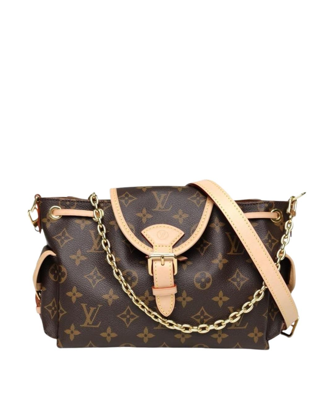 LOUIS VUITTON Коричневая сумка через плечо, фото 1