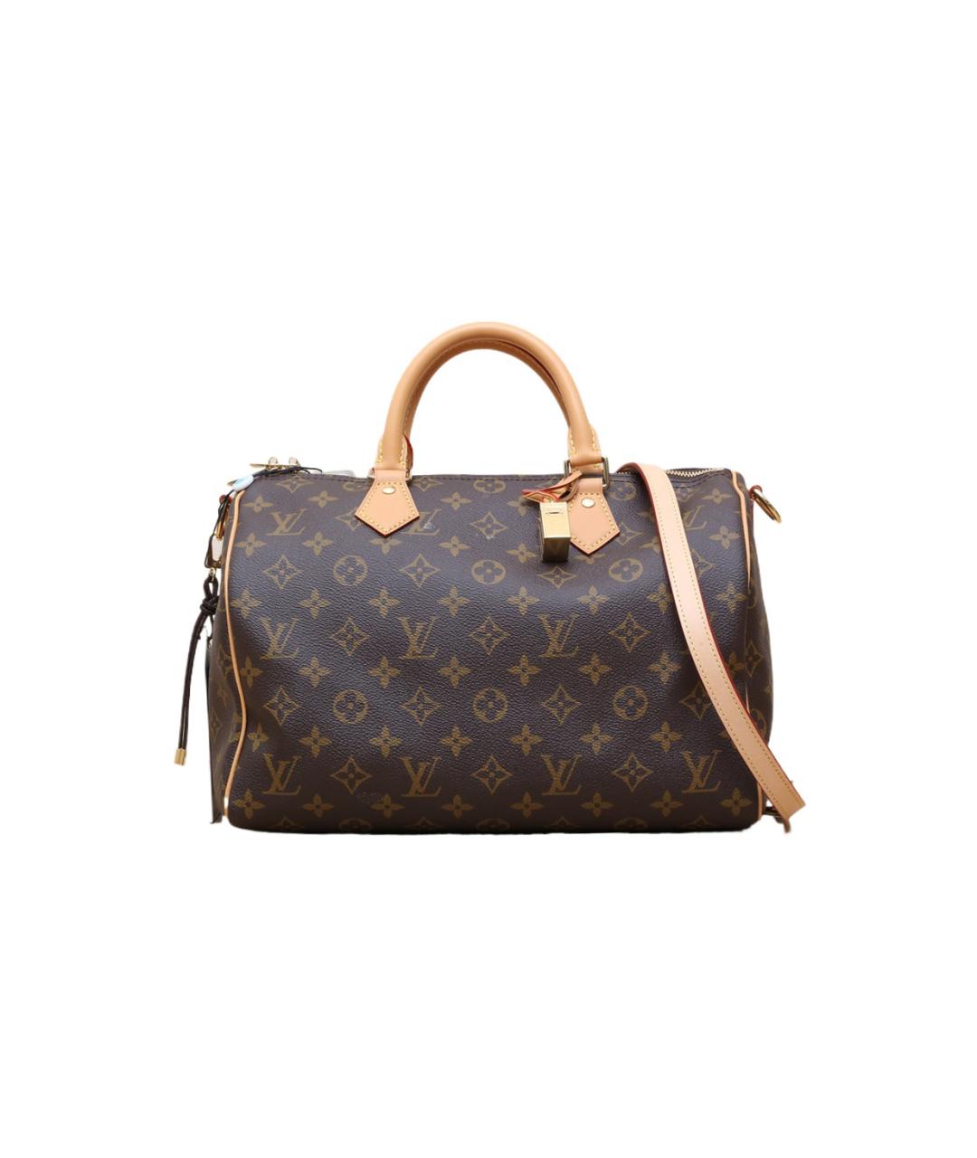 LOUIS VUITTON Коричневая сумка через плечо, фото 9