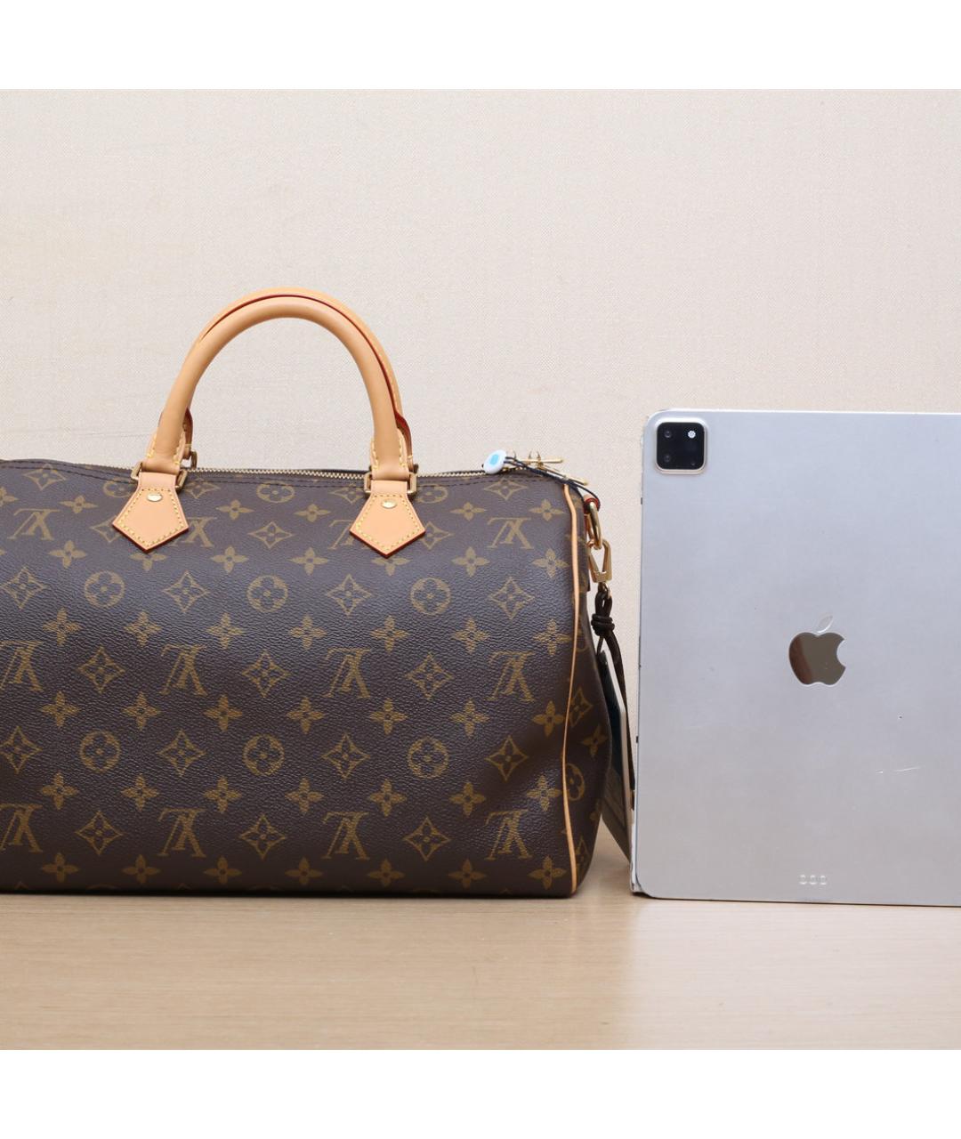 LOUIS VUITTON Коричневая сумка через плечо, фото 6