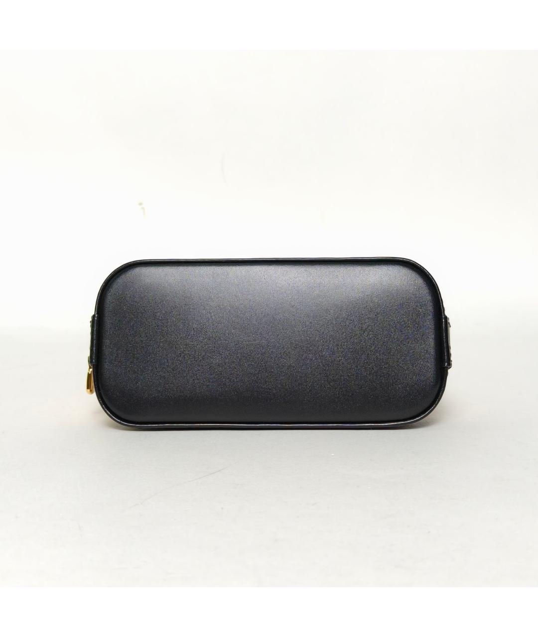 LOUIS VUITTON Бежевая кожаная сумка с короткими ручками, фото 6