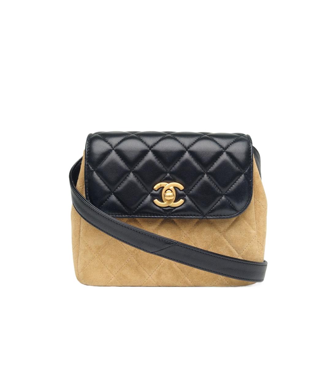 CHANEL Бежевая сумка через плечо, фото 9