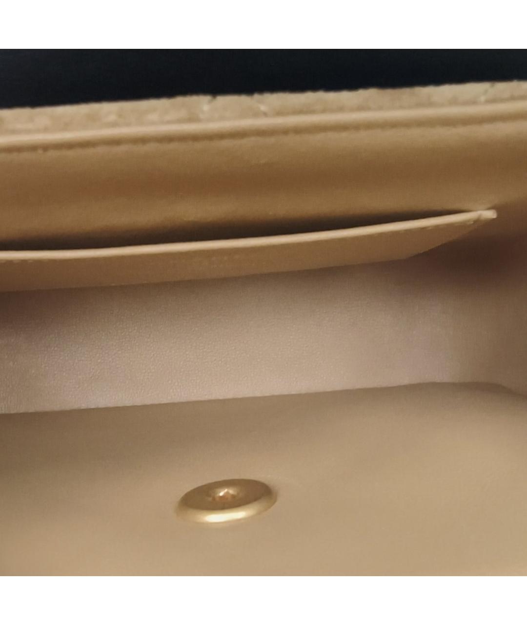 CHANEL Бежевая сумка через плечо, фото 8