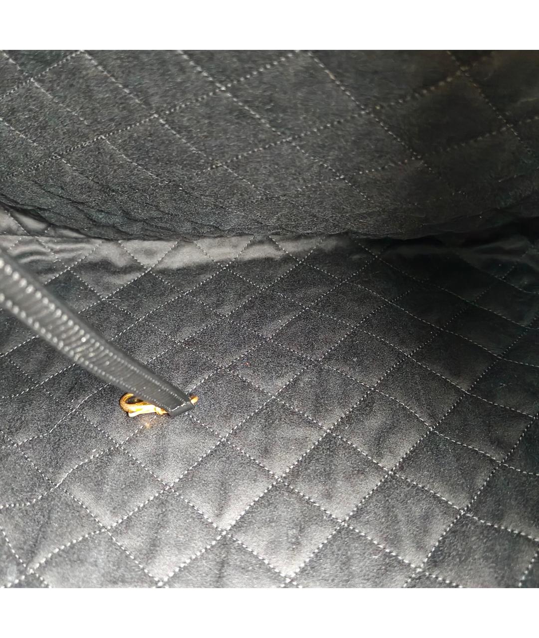CHANEL Черный кожаный рюкзак, фото 8