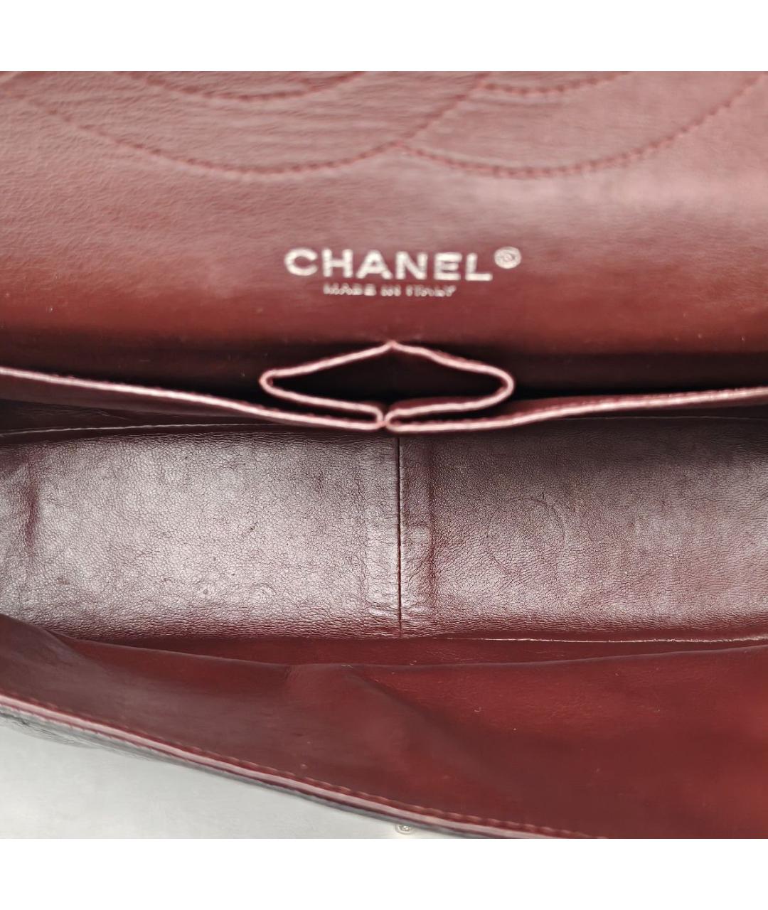 CHANEL Черная кожаная сумка через плечо, фото 7