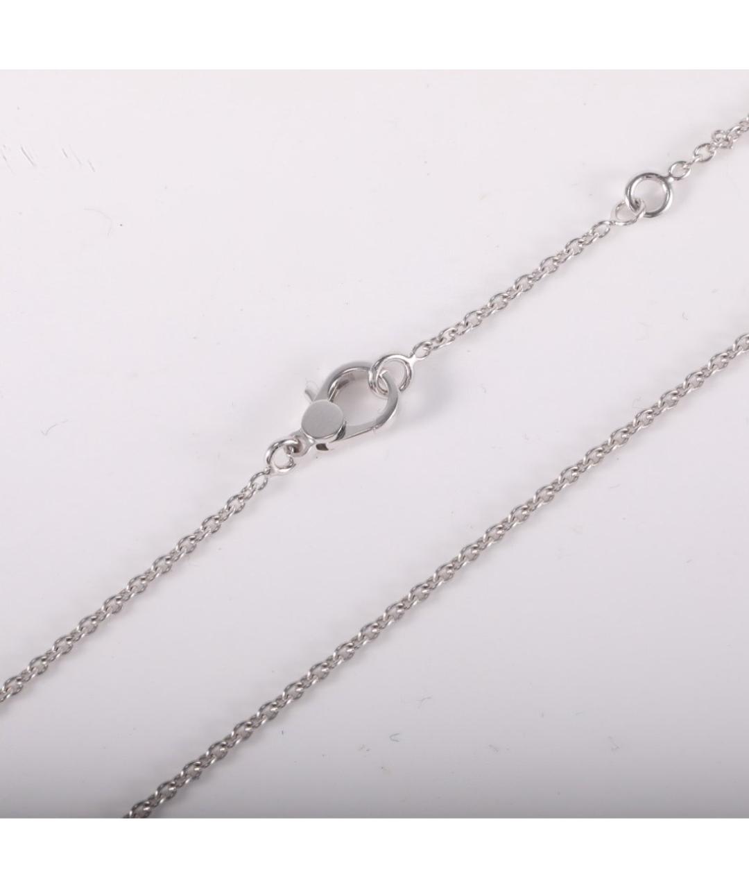 HERMES Серебряное колье из белого золота, фото 6