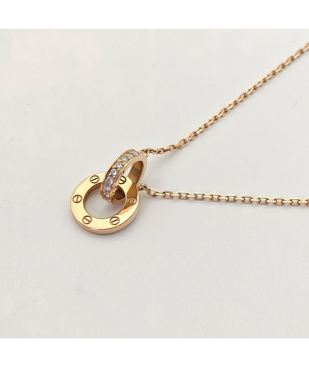 CARTIER Золотое колье из розового золота, фото 5