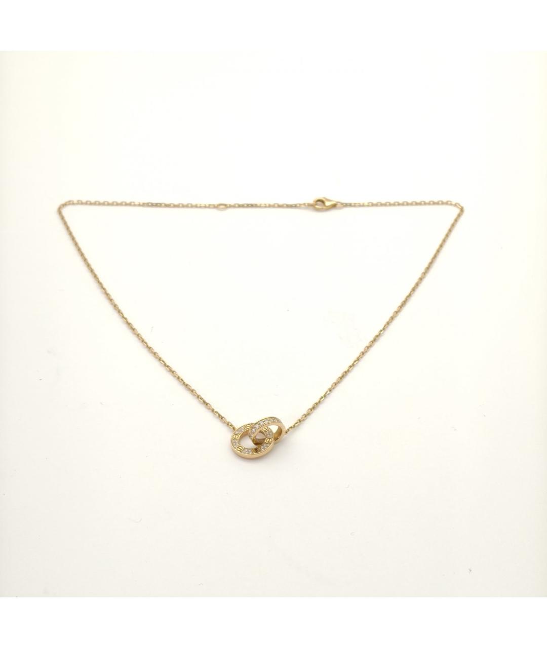 CARTIER Золотое колье из розового золота, фото 7