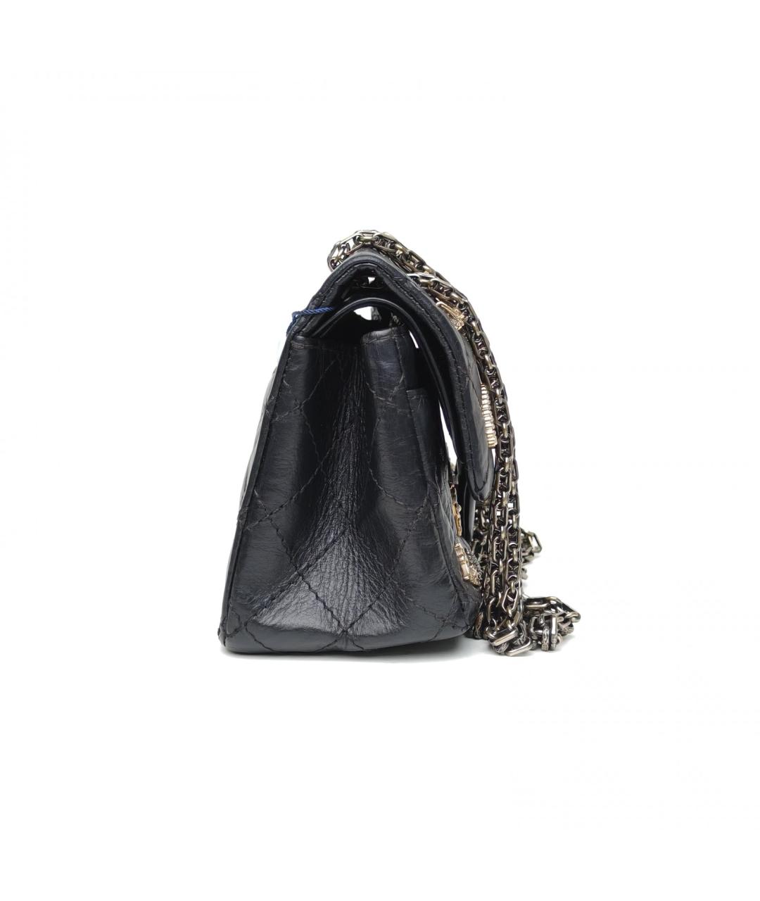 CHANEL Черная кожаная сумка через плечо, фото 3