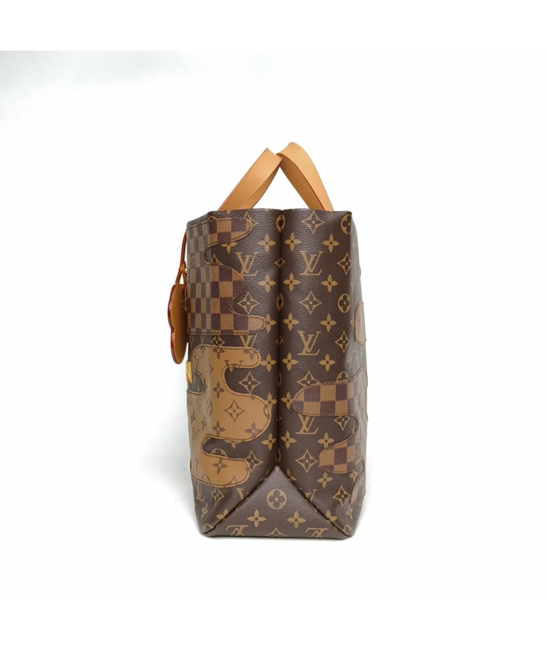 LOUIS VUITTON Коричневая сумка через плечо, фото 3