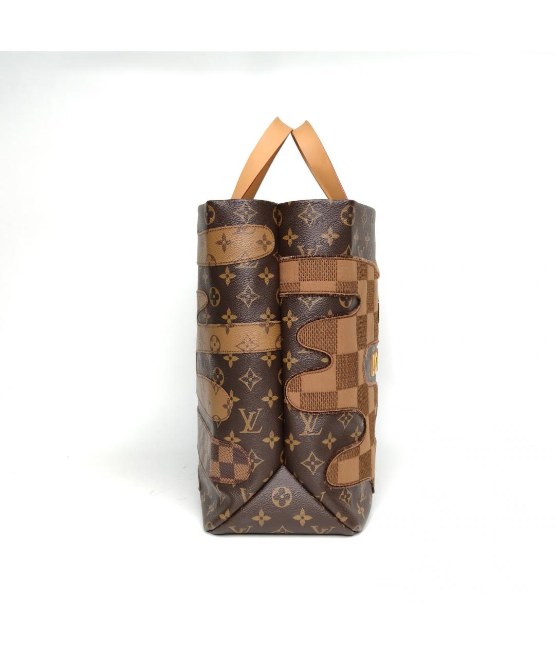 LOUIS VUITTON Коричневая сумка через плечо, фото 5