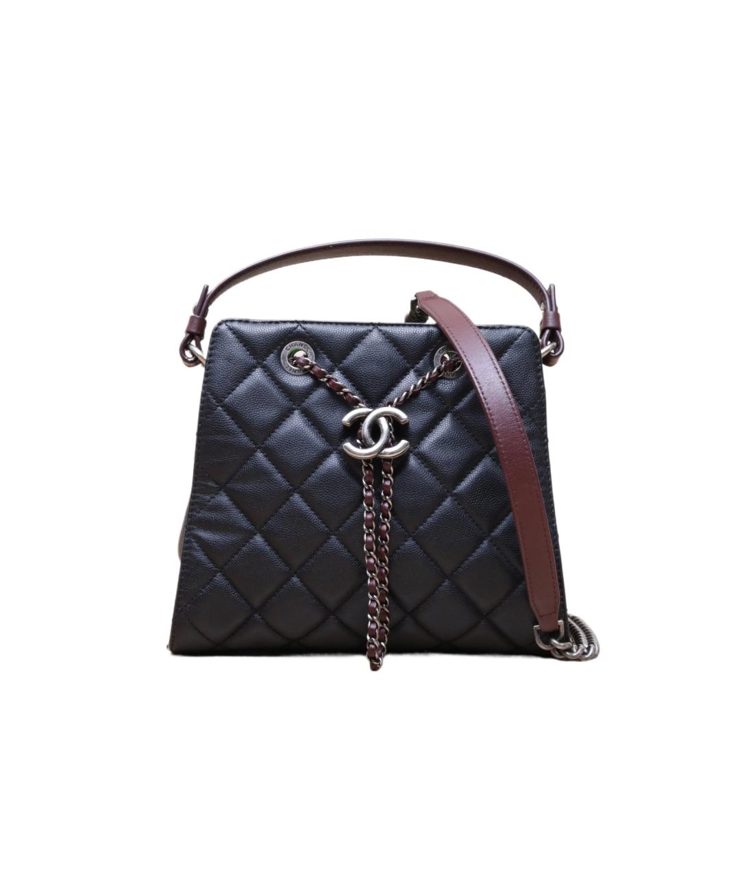 CHANEL Черная сумка через плечо, фото 9