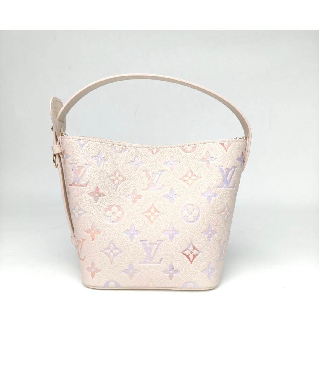 LOUIS VUITTON Белая сумка через плечо, фото 4