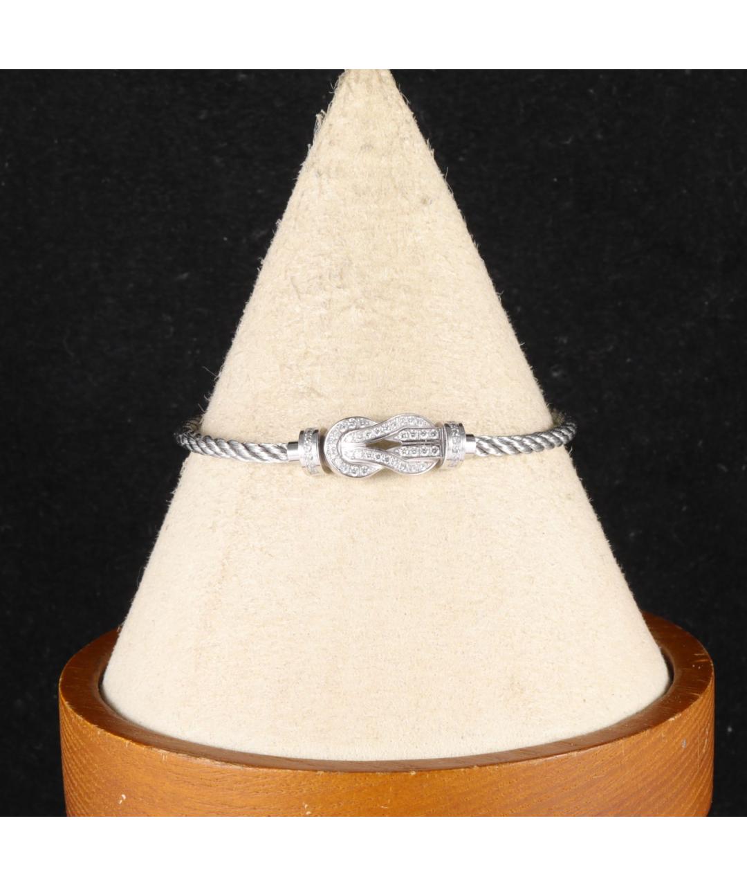 FRED Серебрянный браслет из белого золота, фото 5