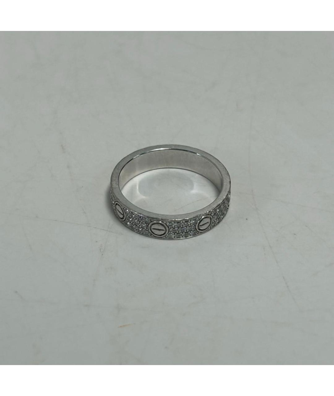 CARTIER Серебряное кольцо из белого золота, фото 6