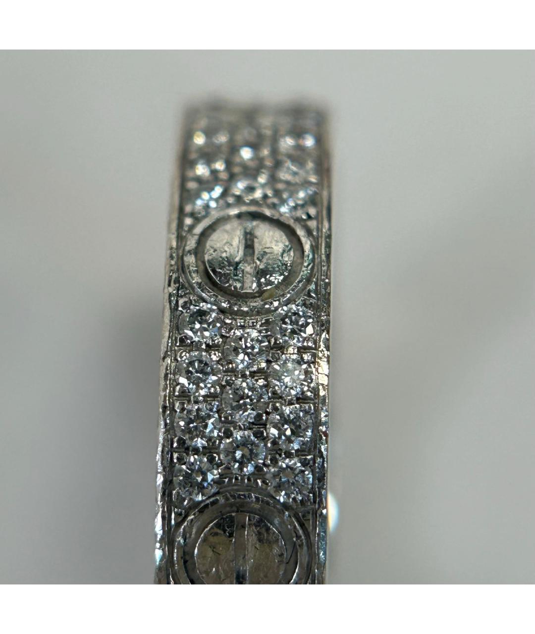 CARTIER Серебряное кольцо из белого золота, фото 9