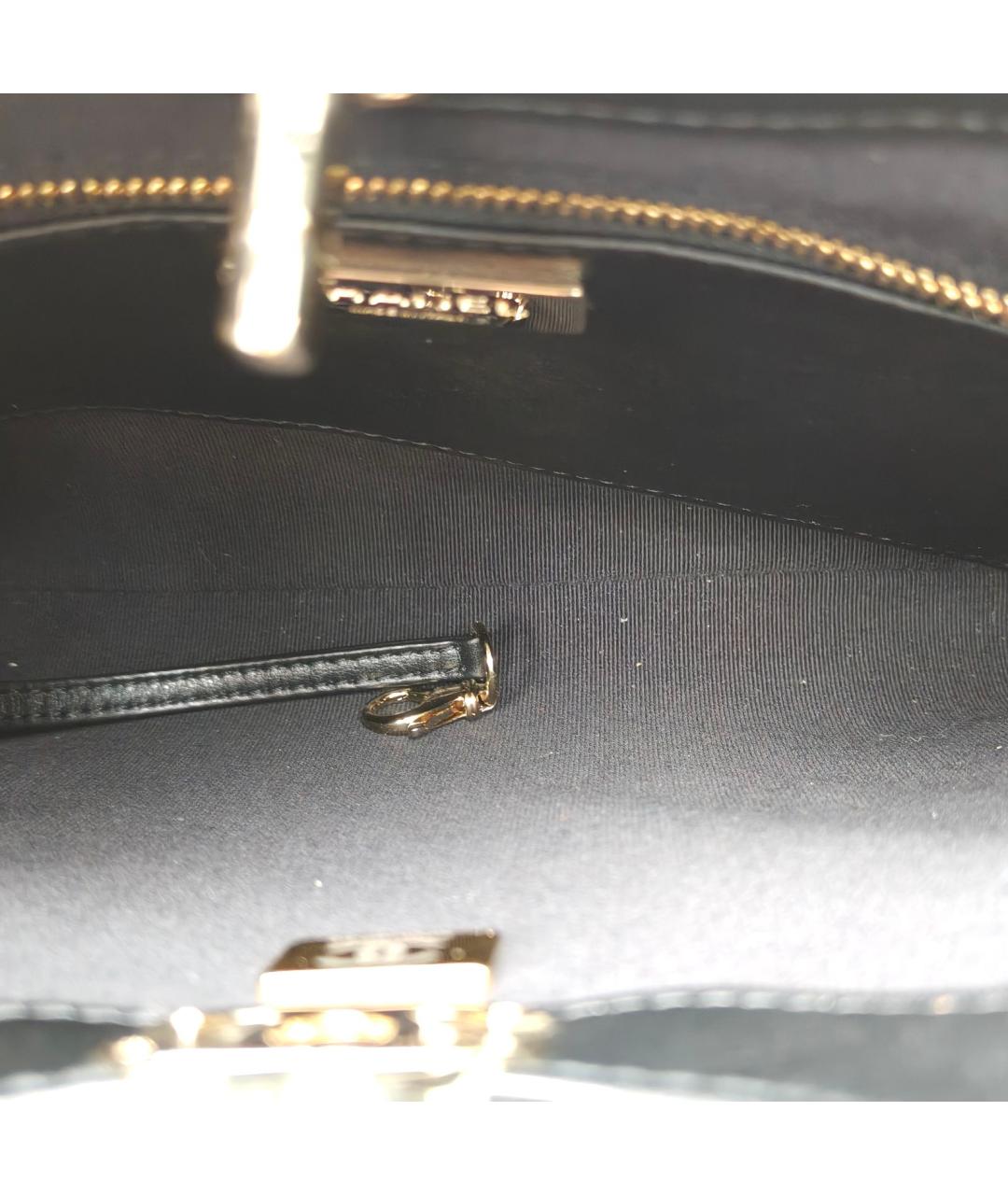 CHANEL Белая кожаная сумка через плечо, фото 8