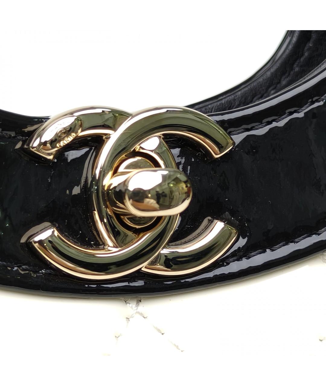 CHANEL Белая кожаная сумка через плечо, фото 7