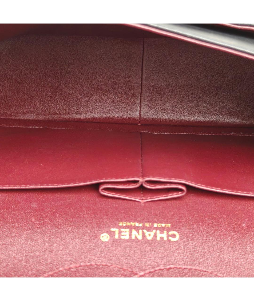 CHANEL Черная кожаная сумка через плечо, фото 7