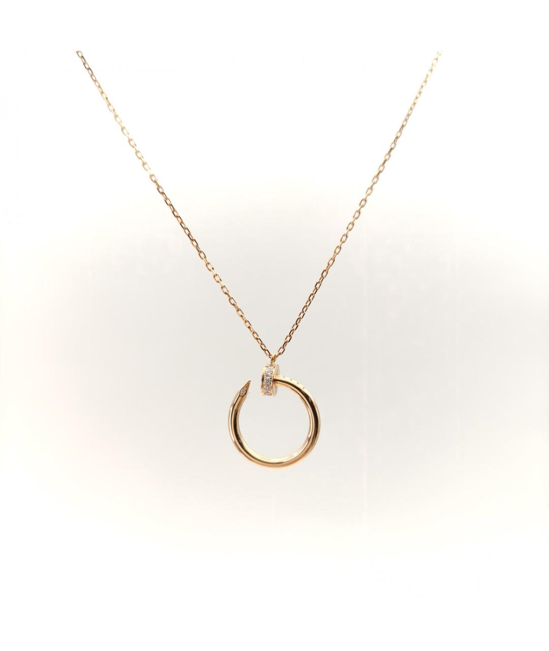 CARTIER Золотое колье из розового золота, фото 2