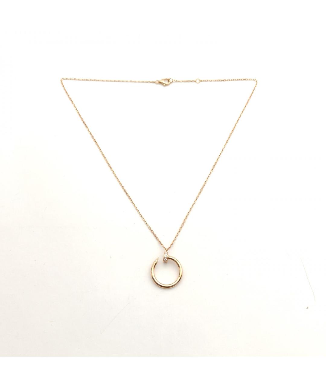 CARTIER Золотое колье из розового золота, фото 7