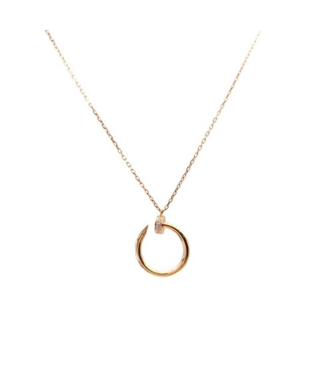 CARTIER Золотое колье из розового золота, фото 1