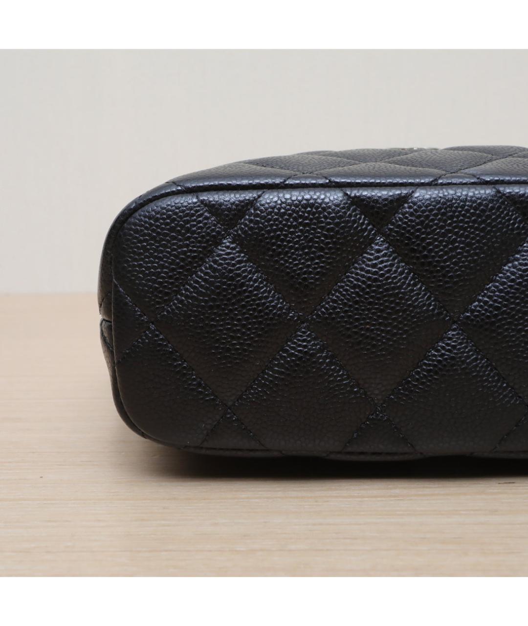 CHANEL Черная кожаная сумка через плечо, фото 9