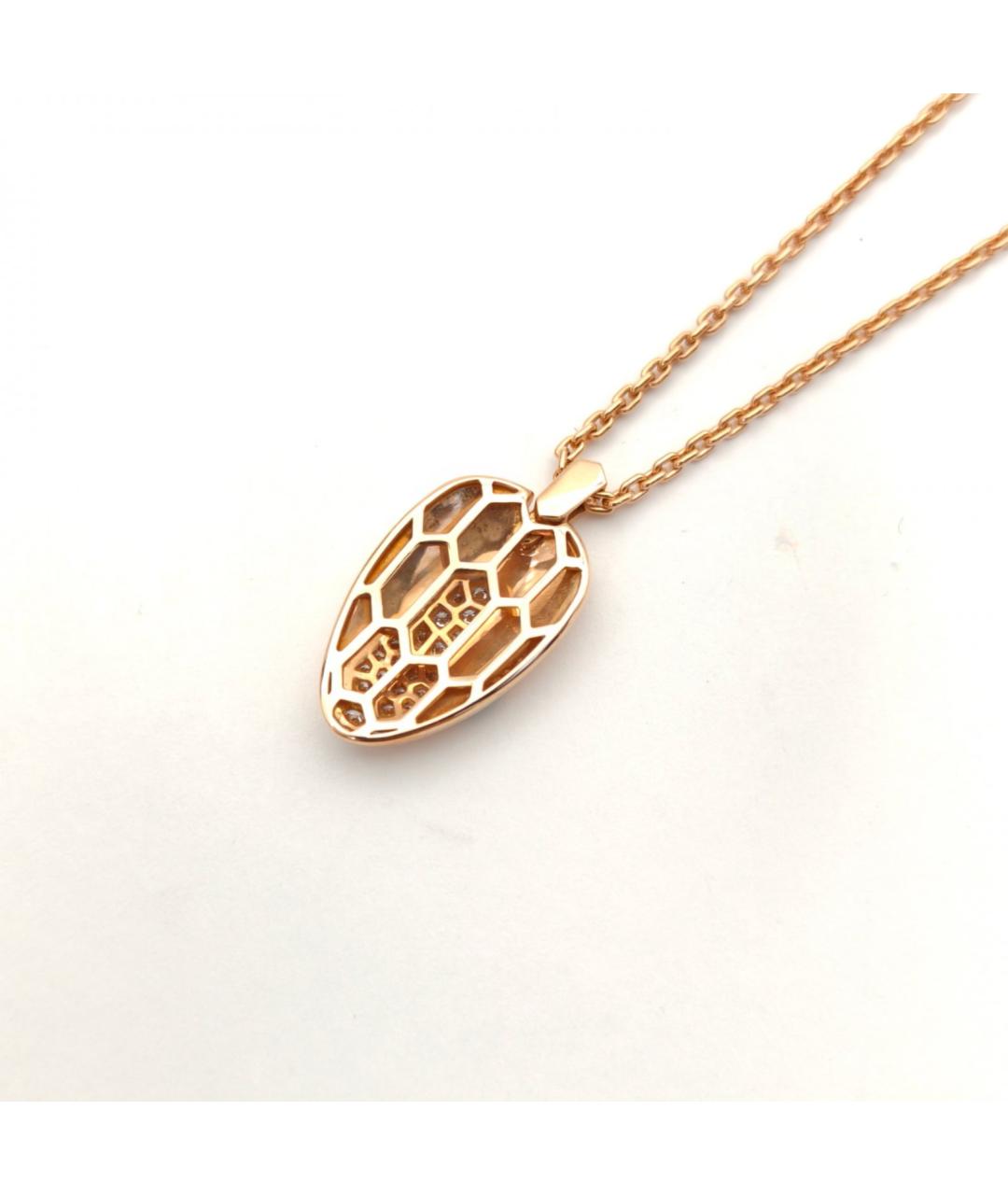 BVLGARI Золотое колье из розового золота, фото 5