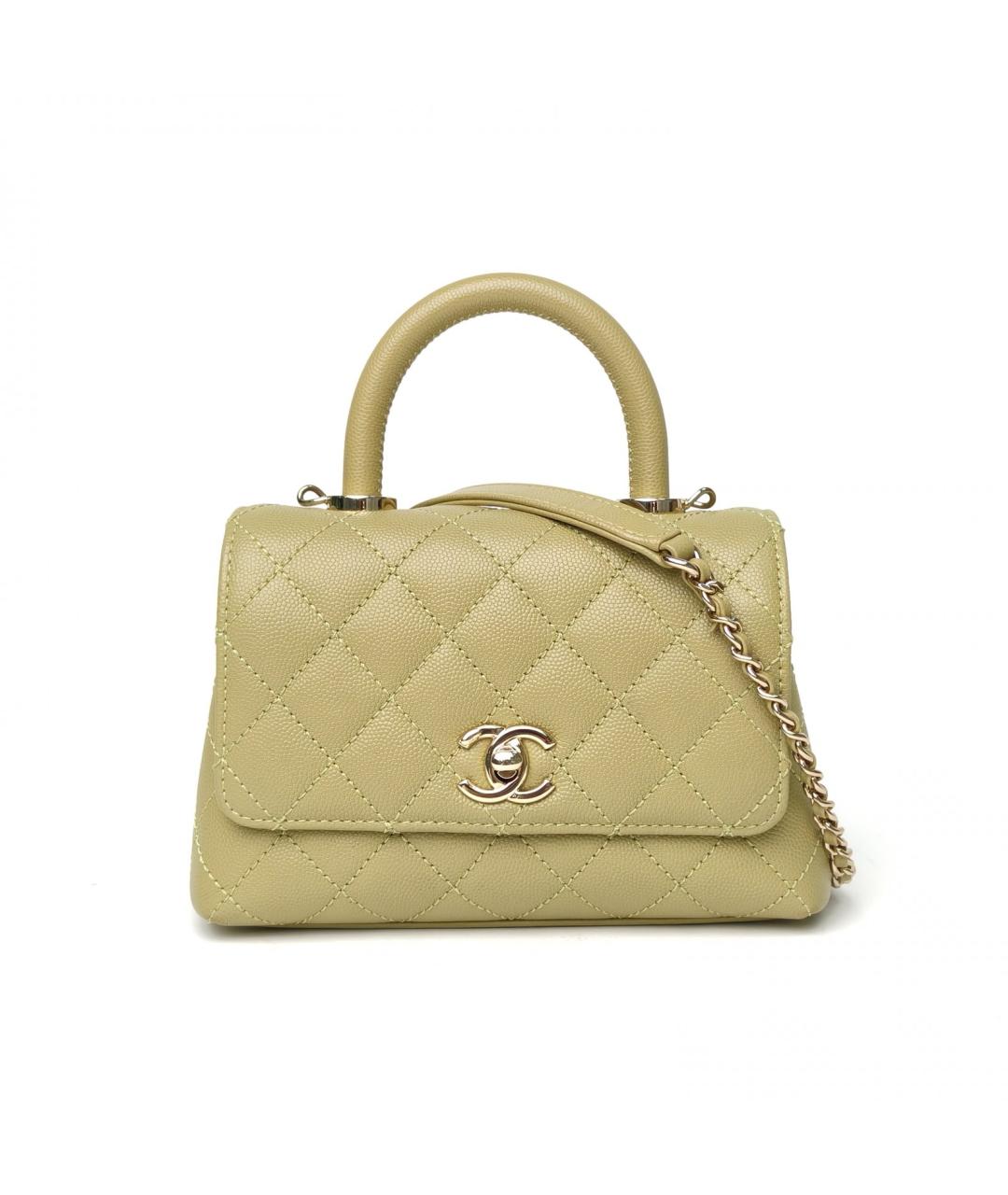 CHANEL Кожаная сумка через плечо, фото 2