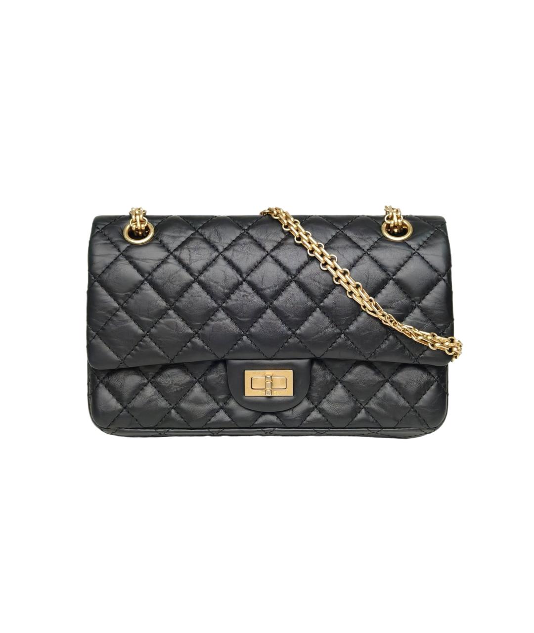 CHANEL Черная кожаная сумка через плечо, фото 1