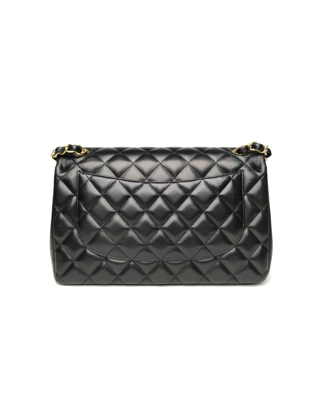 CHANEL Черная кожаная сумка через плечо, фото 4