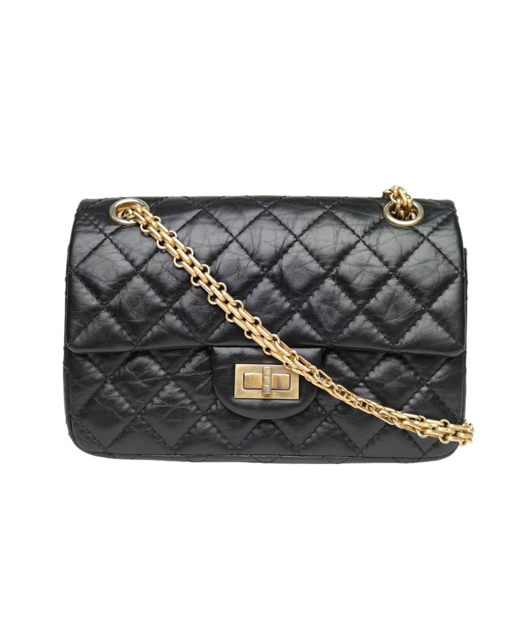 CHANEL Черная кожаная сумка через плечо, фото 9