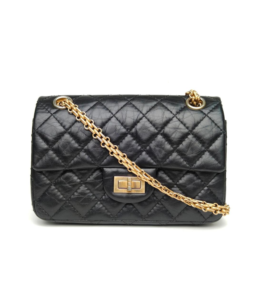 CHANEL Черная кожаная сумка через плечо, фото 2