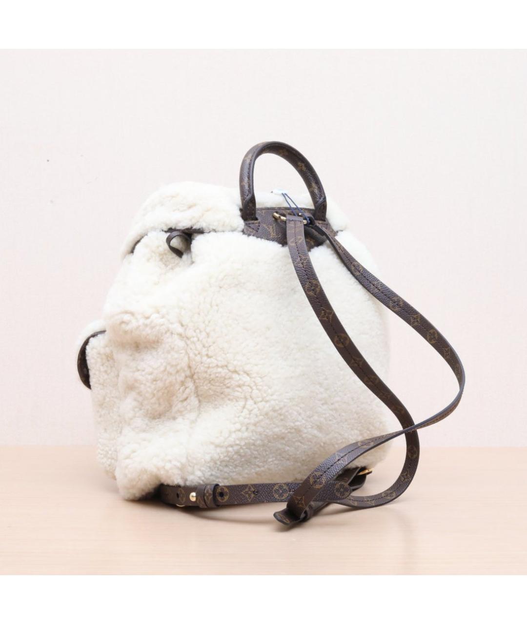 LOUIS VUITTON Белый рюкзак, фото 5