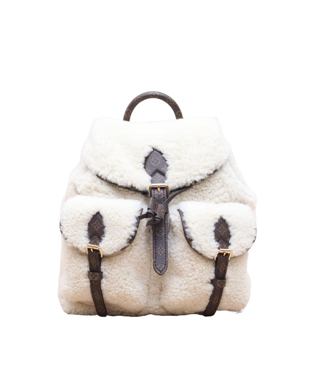 LOUIS VUITTON Белый рюкзак, фото 9