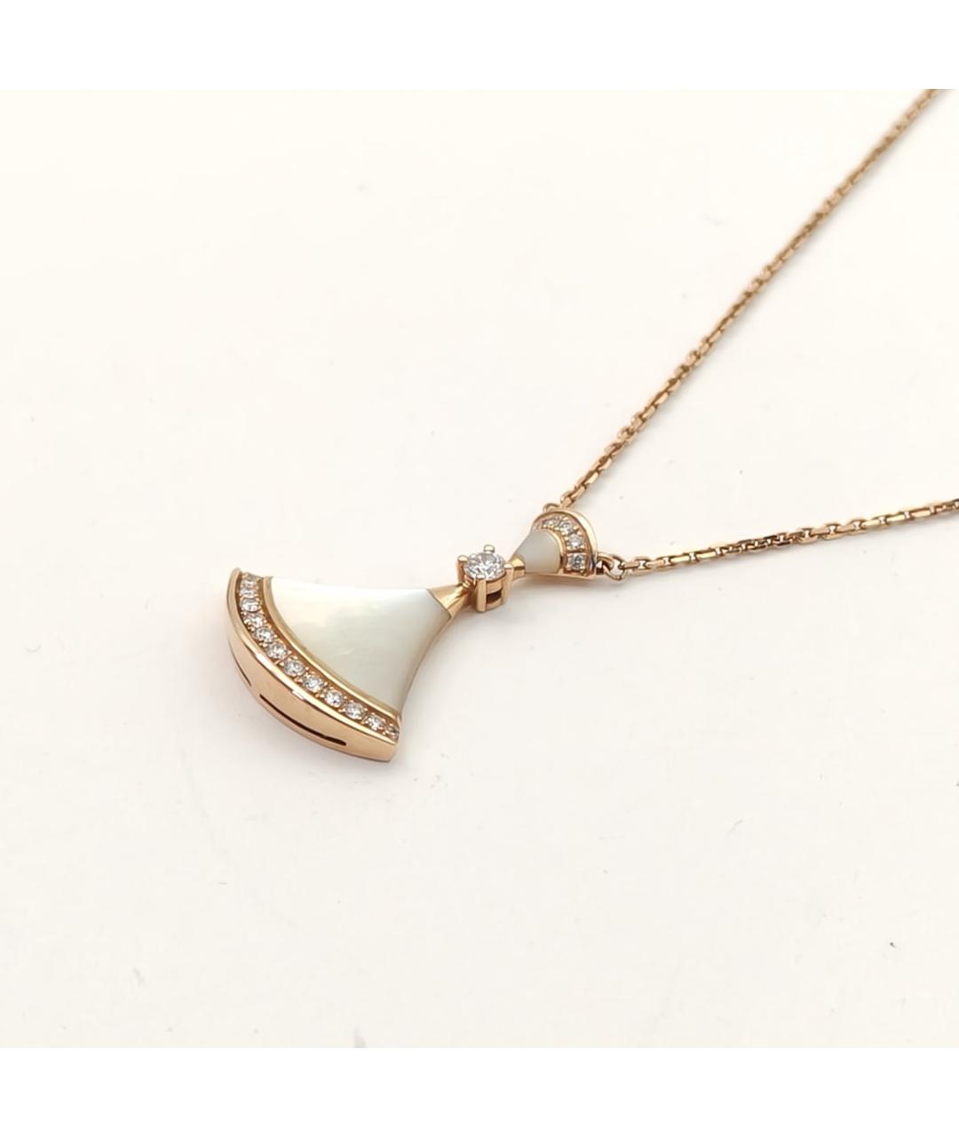 BVLGARI Золотое колье из розового золота, фото 4