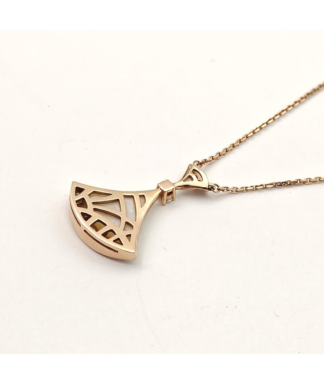 BVLGARI Золотое колье из розового золота, фото 5