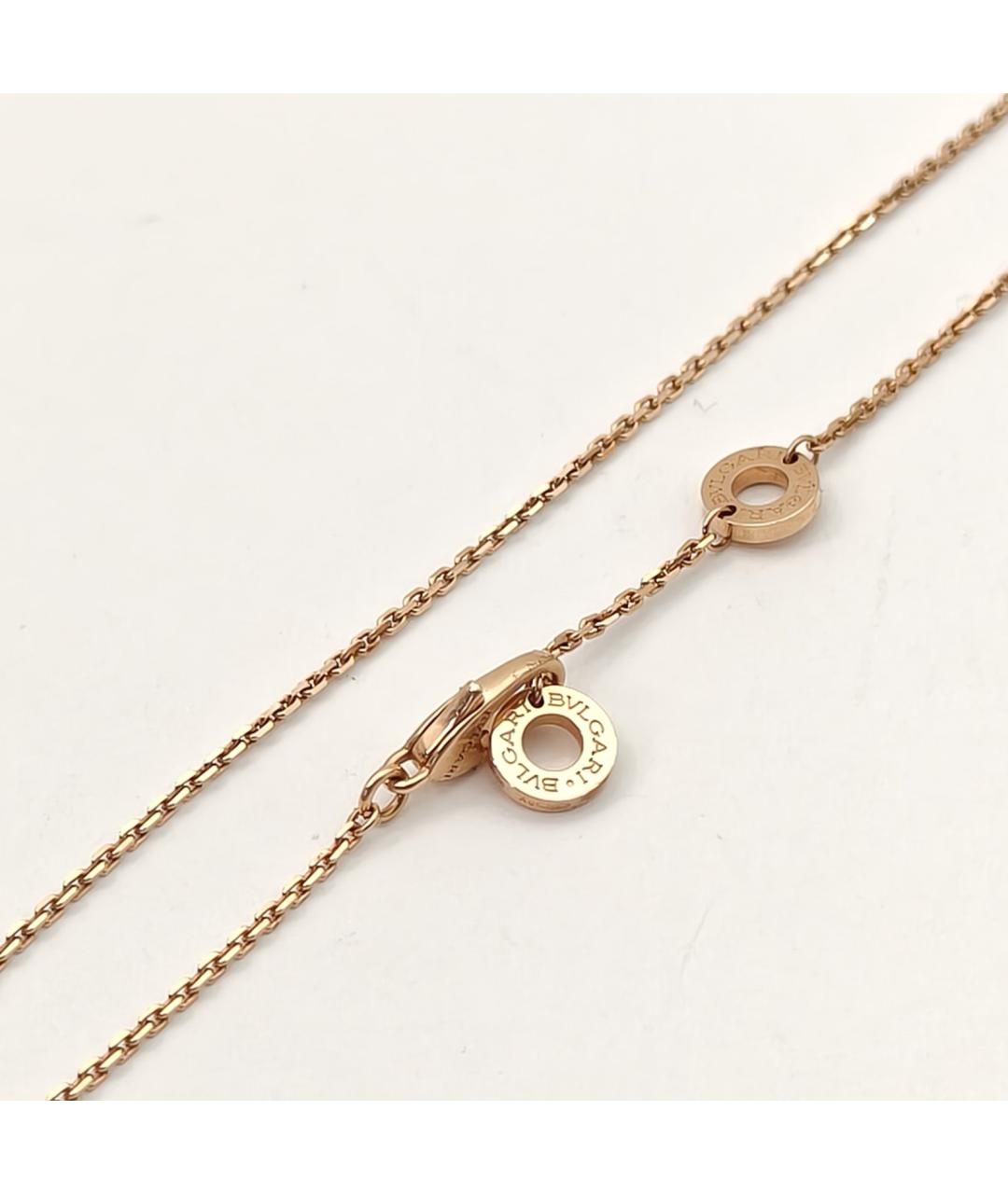 BVLGARI Золотое колье из розового золота, фото 6