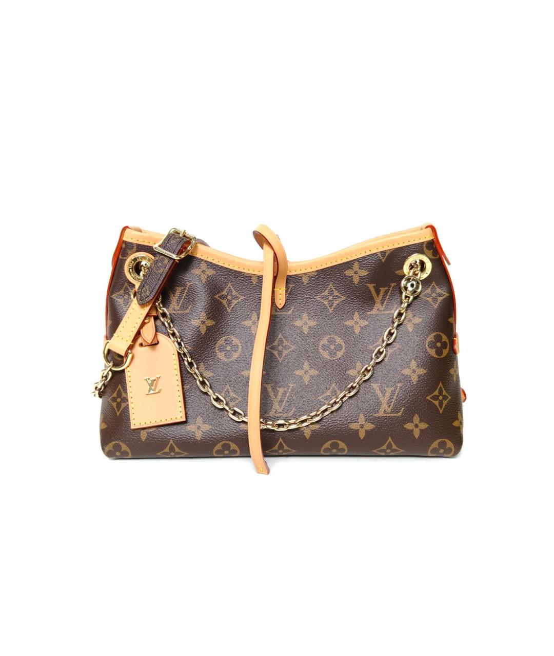 LOUIS VUITTON Коричневая сумка через плечо, фото 4