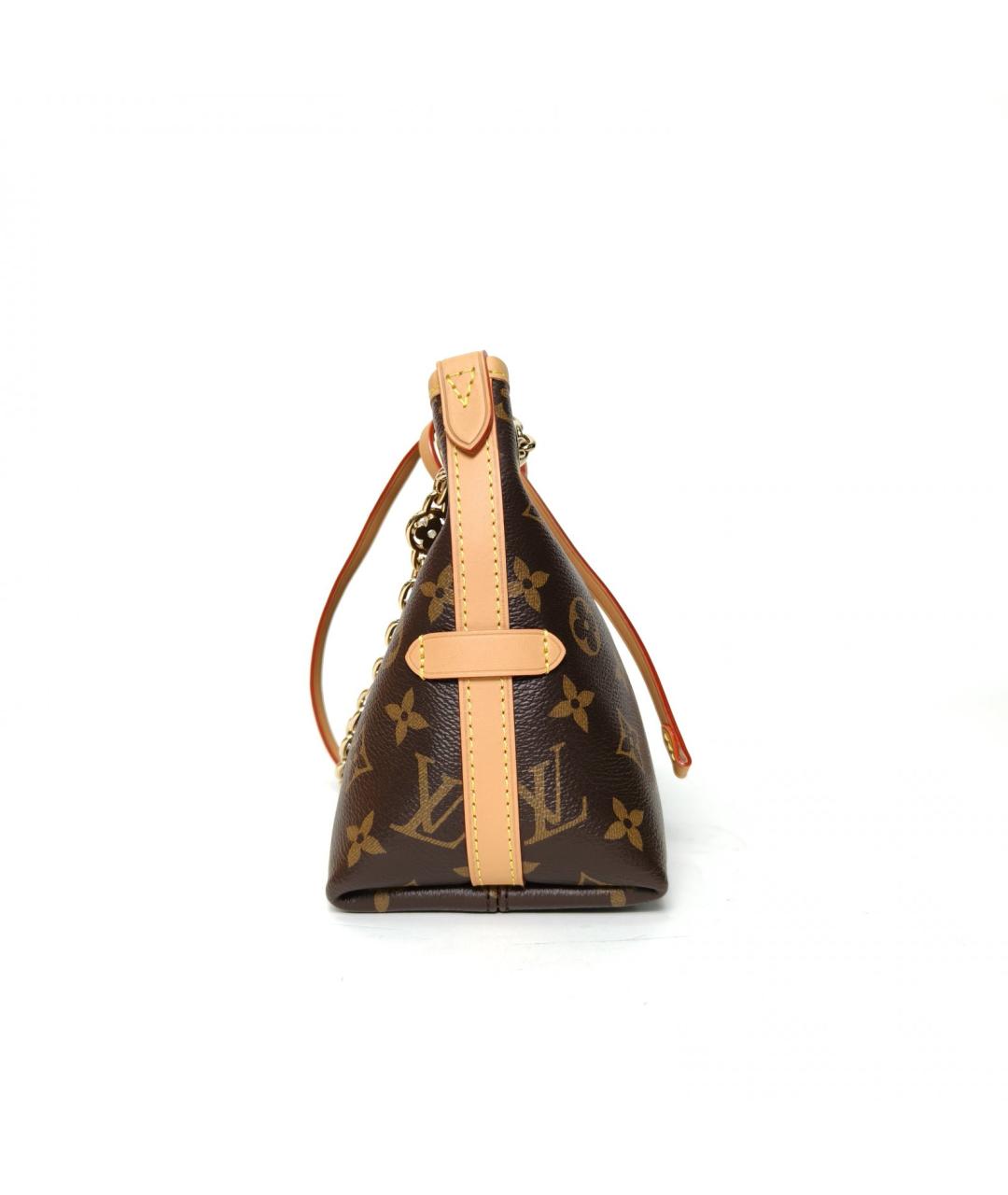 LOUIS VUITTON Коричневая сумка через плечо, фото 3