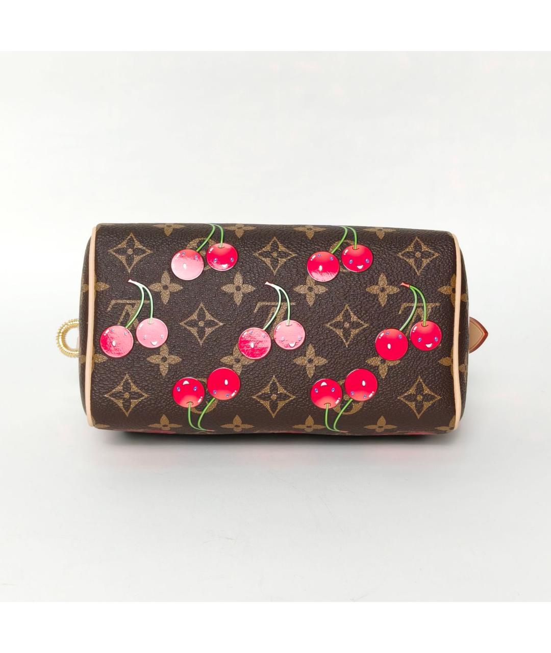 LOUIS VUITTON Коричневая сумка с короткими ручками, фото 7