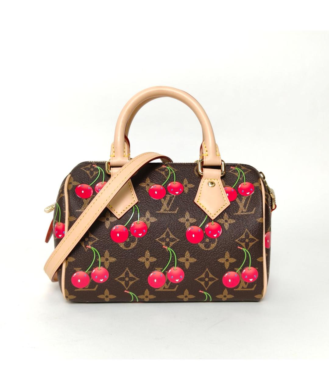 LOUIS VUITTON Коричневая сумка с короткими ручками, фото 3