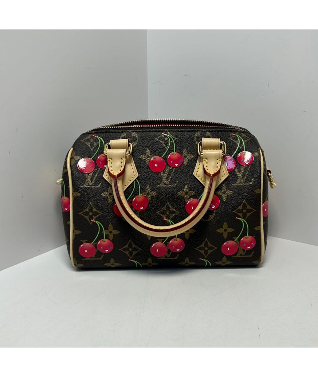 LOUIS VUITTON Коричневая сумка с короткими ручками, фото 9