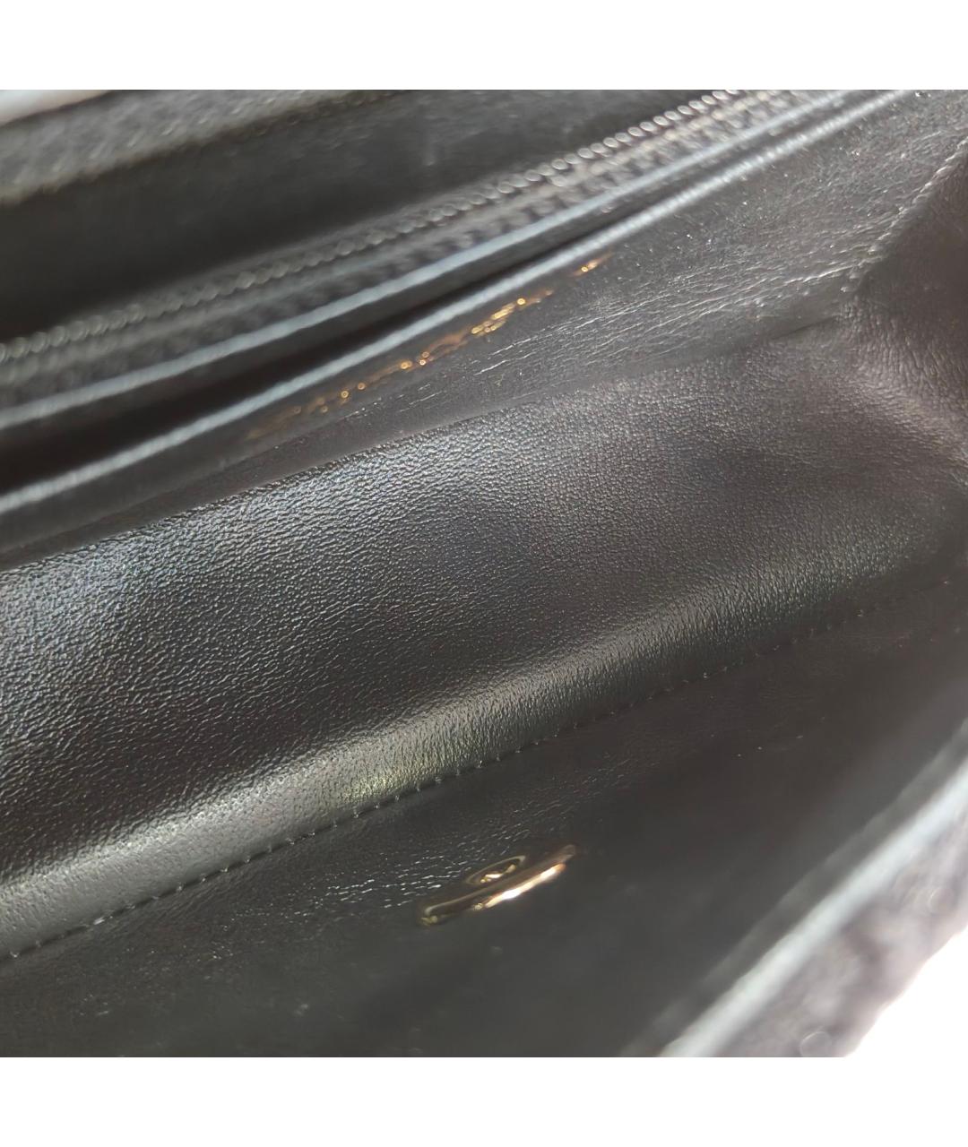 CHANEL Черная сумка через плечо, фото 8