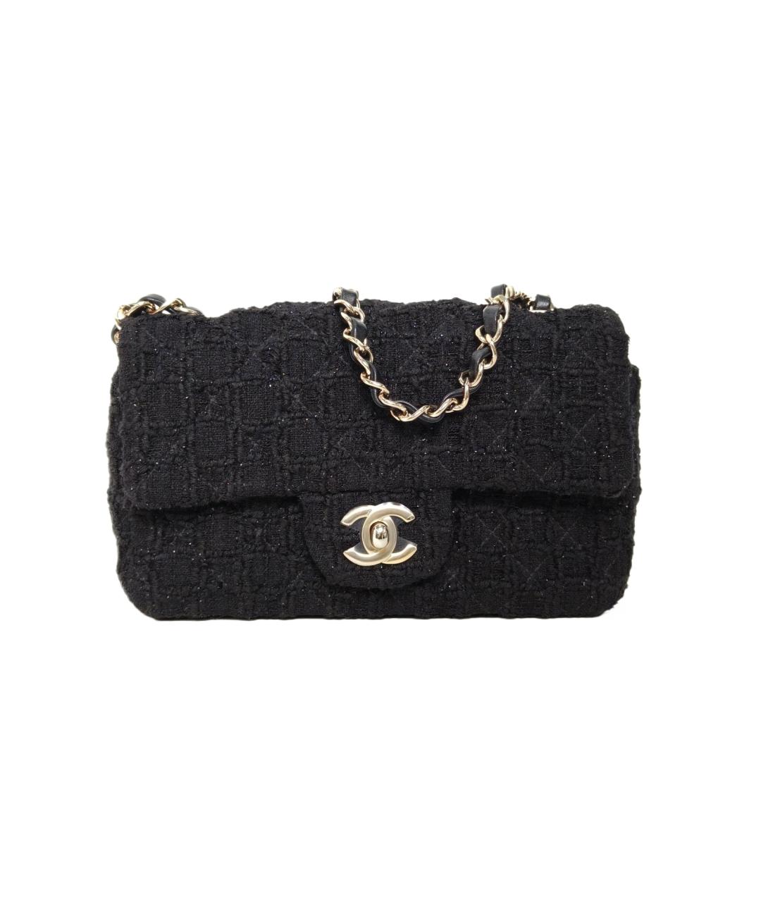 CHANEL Черная сумка через плечо, фото 9