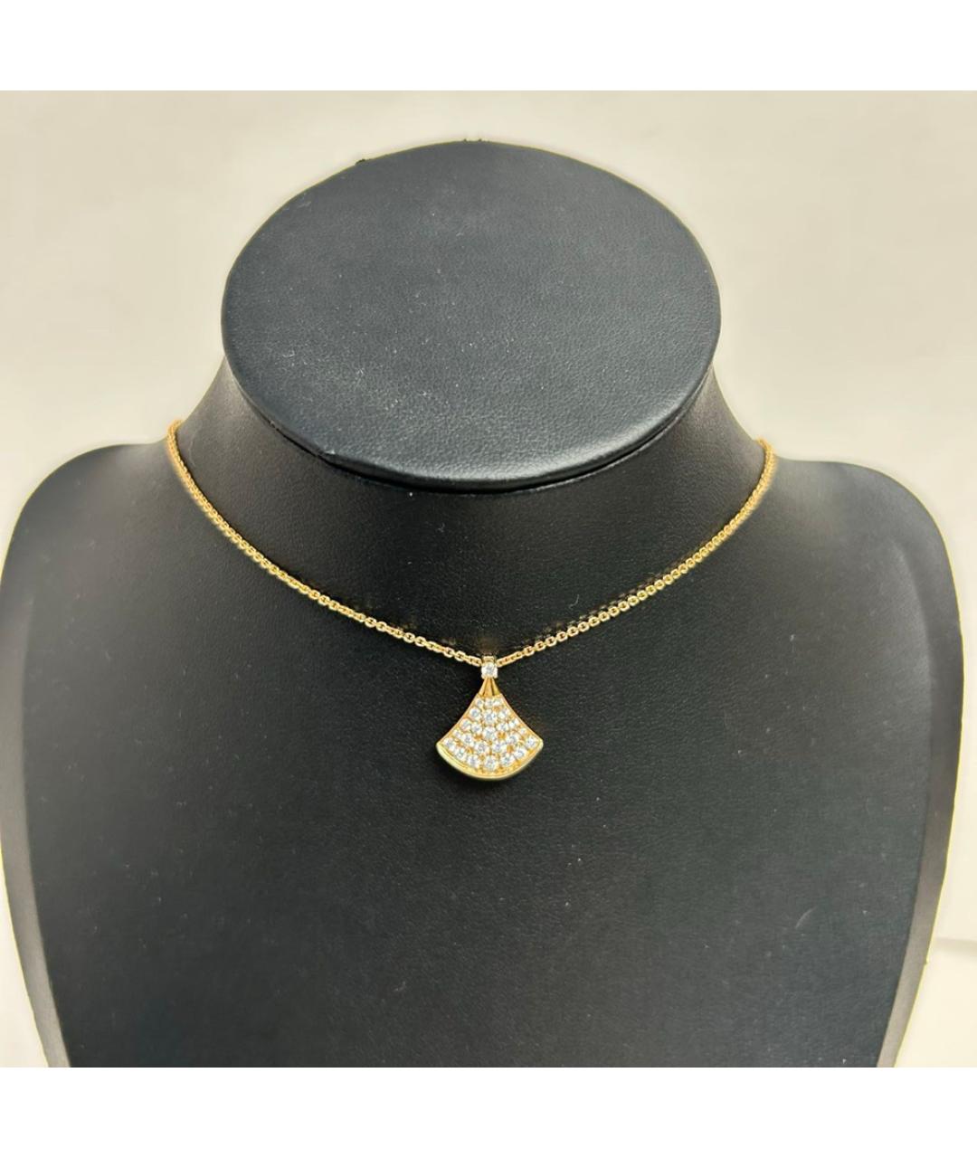 BVLGARI Золотое колье из розового золота, фото 8
