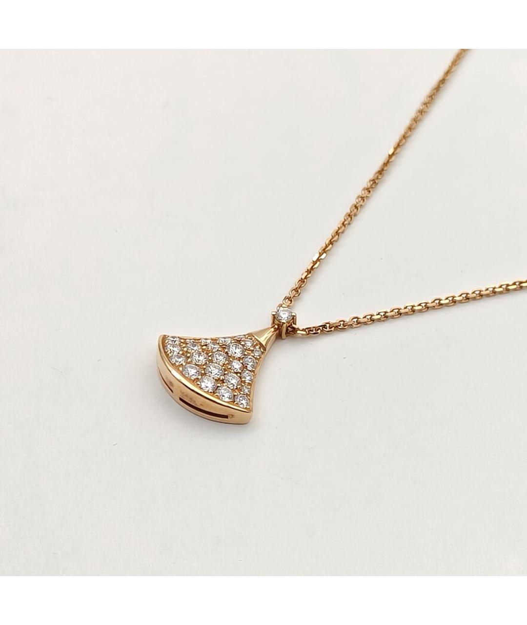 BVLGARI Золотое колье из розового золота, фото 4