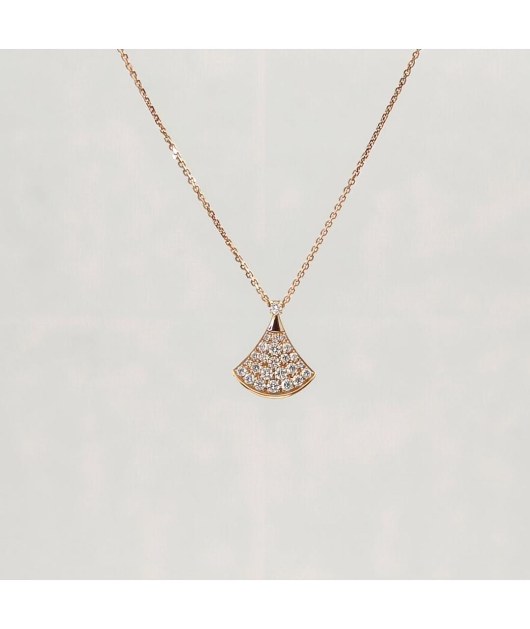 BVLGARI Золотое колье из розового золота, фото 3