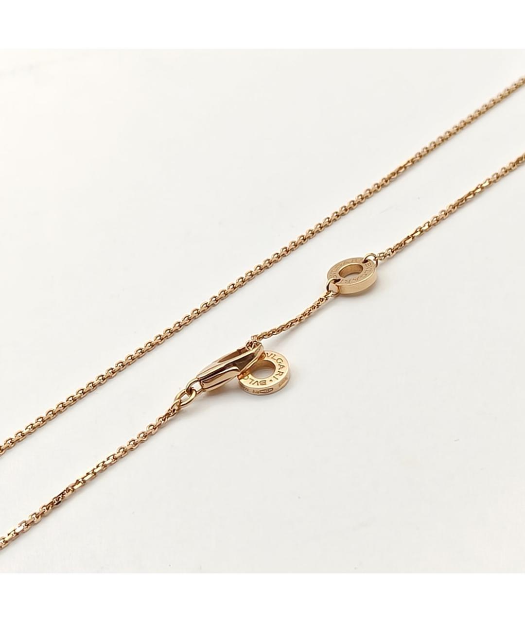 BVLGARI Золотое колье из розового золота, фото 6